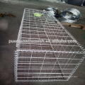 Galvanisation en acier gabion panier / soudé gabion mesh / vente gabion